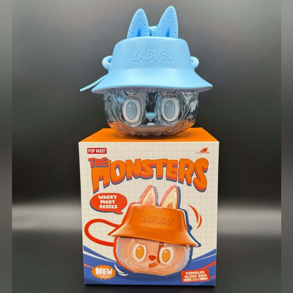 Blue Labubu Tumbler Cup (Wacky Mart) 🧊🫧